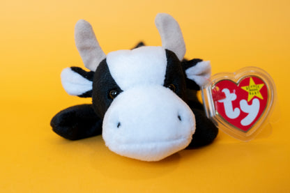 Daisy (Cow) - TY Beanie Babies - Tag in Protector - Great Condition