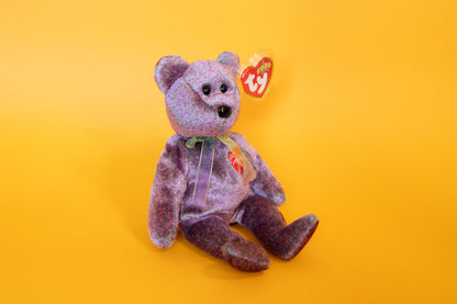 2000 Signature (Bear) - TY Beanie Babies - Tag in Protector - Excellent Condition