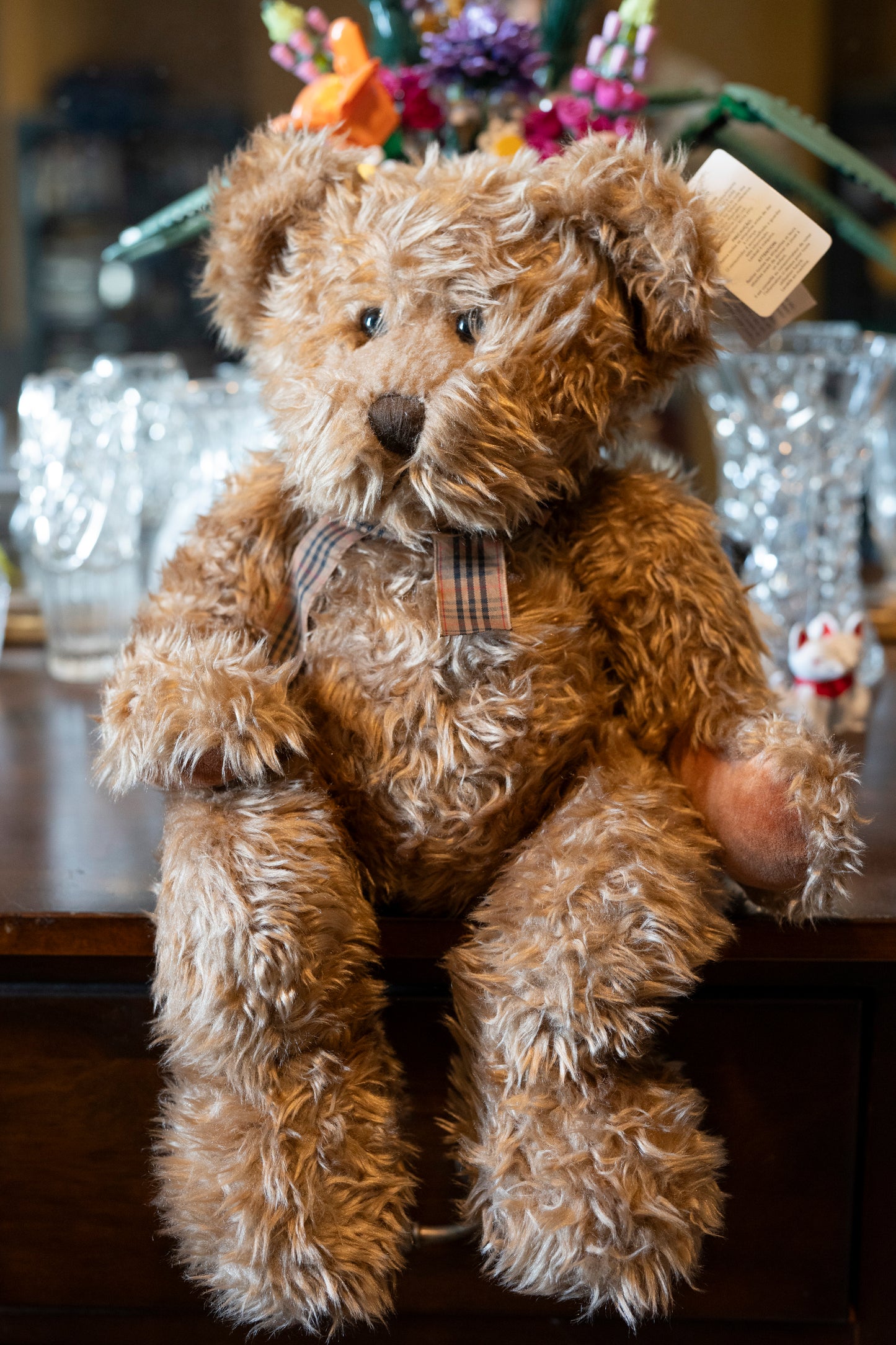 Bears from the past 'Spencer' Teddy Bear by Russ, Aprox 12" Sitting, Complete with Tags, Excellent condition