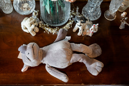 'Standard Rhino' Rhinoceros Teddy by Russ, Aprox 12", Complete with Tags, Excellent condition