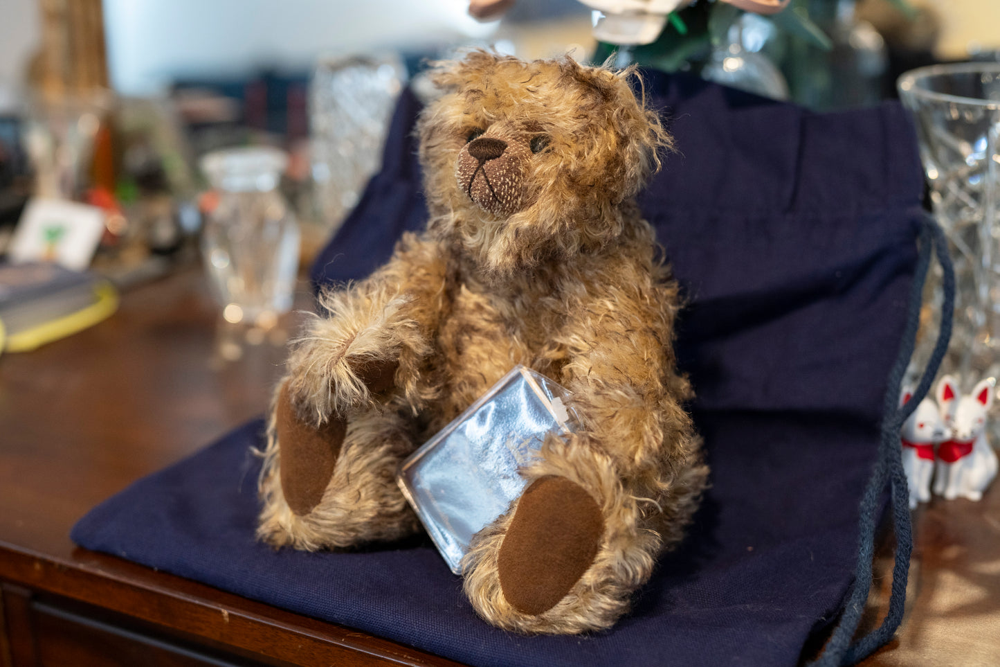 'Cotswold Cub' Mohair Teddy Bear - The Cub Collection, Cotswold Bear Co.,  Aprox. 28cm, Limited Edition 53 of 100, with dust bag