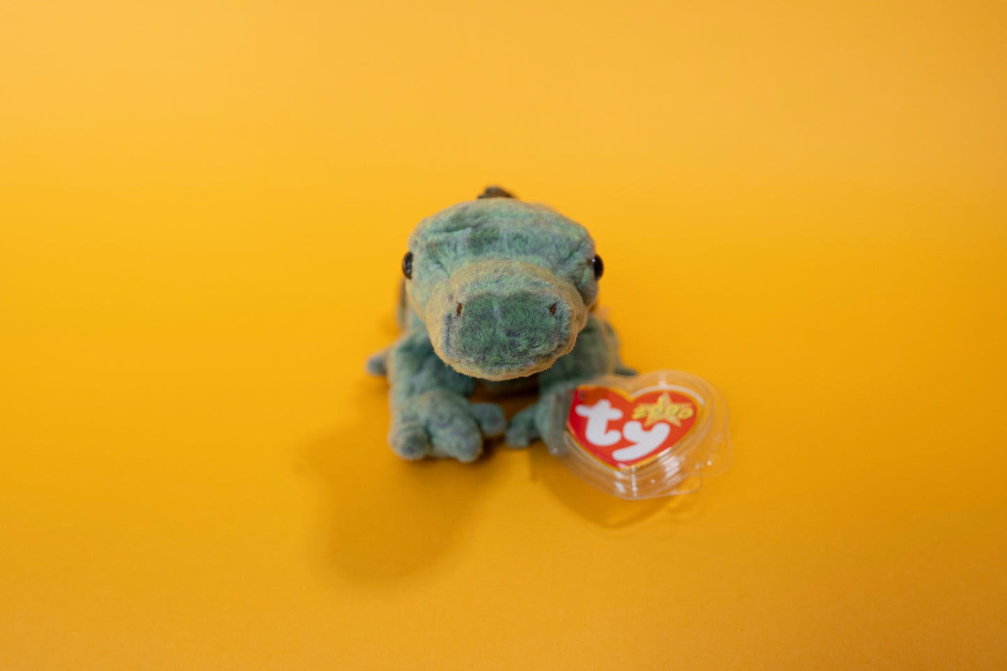 Swampy (Crocodile) - TY Beanie Babies - Tag in Protector - Excellent Condition