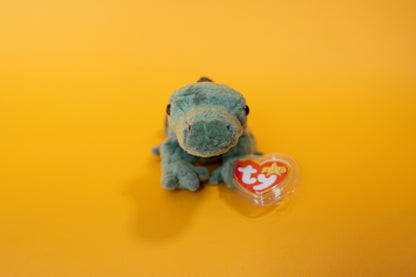 Swampy (Crocodile) - TY Beanie Babies - Tag in Protector - Excellent Condition