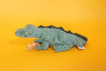 Swampy (Crocodile) - TY Beanie Babies - Tag in Protector - Excellent Condition