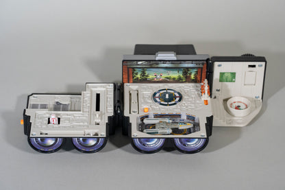 Lukes Binoculars/Yavin Rebel Base, Star Wars, Galoob MicroMachines 1996, Incomplete