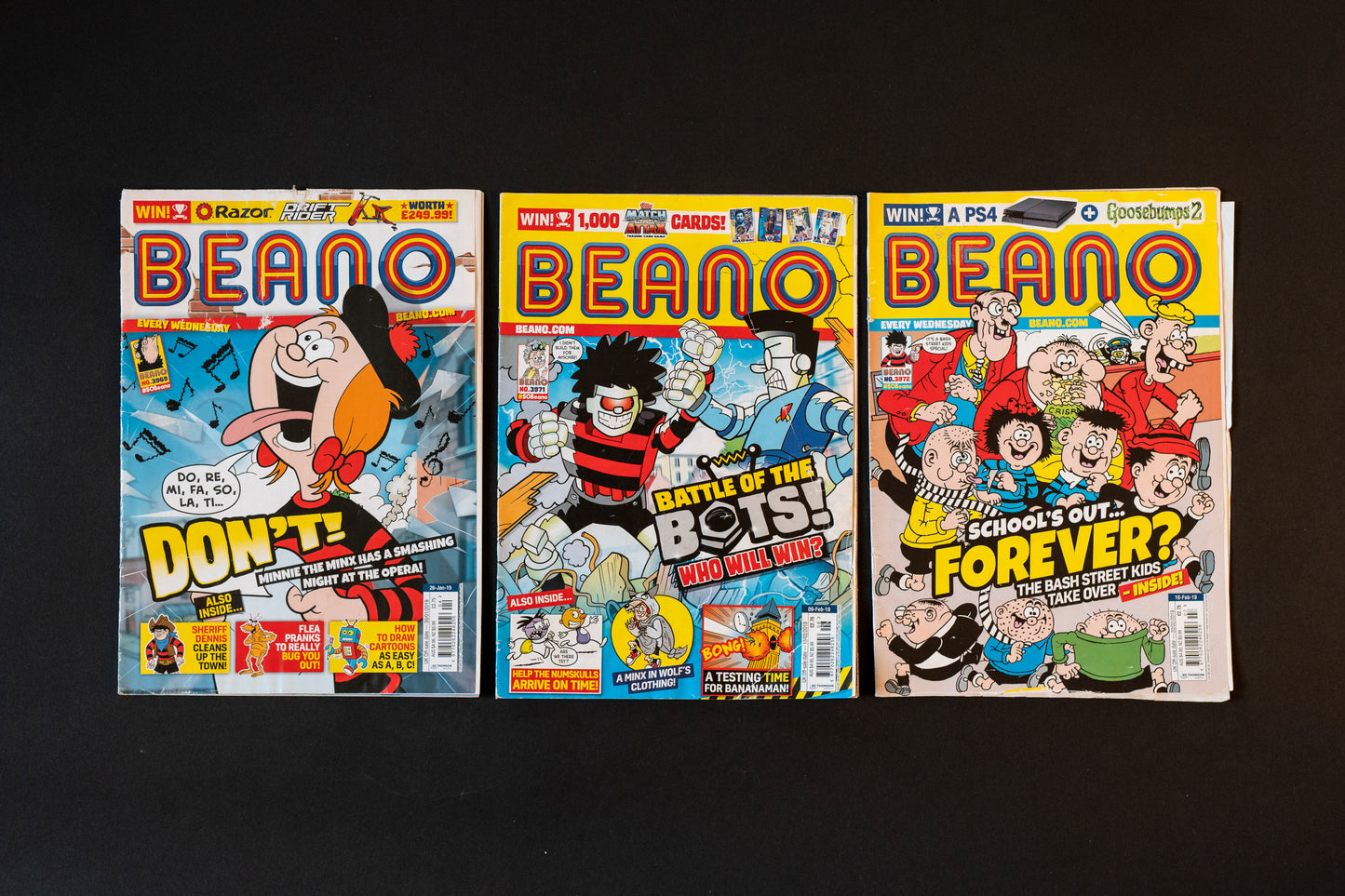 16 x Beano Comics, [2018 2019] Joblot / Bundle