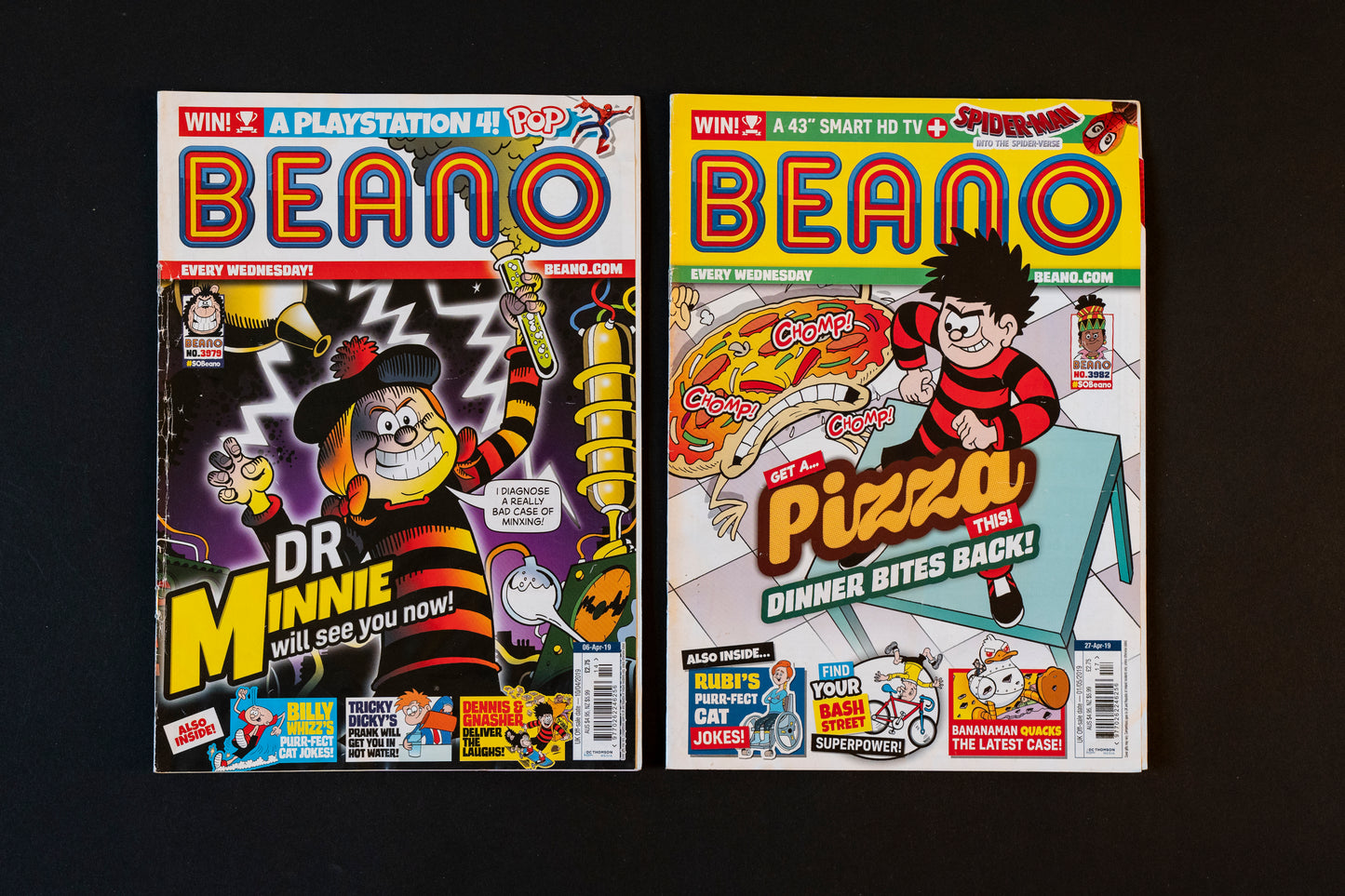 16 x Beano Comics, [2018 2019] Joblot / Bundle