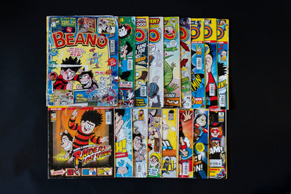 16 x Beano Comics, [2009 2011 2016 2017] Joblot / Bundle