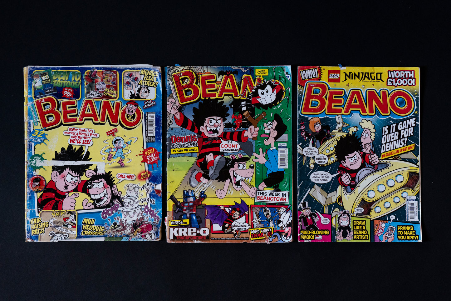 16 x Beano Comics, [2009 2011 2016 2017] Joblot / Bundle