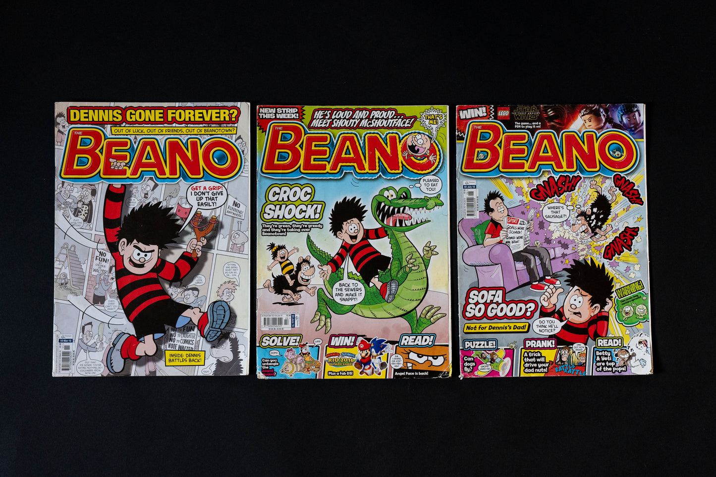 16 x Beano Comics, [2009 2011 2016 2017] Joblot / Bundle