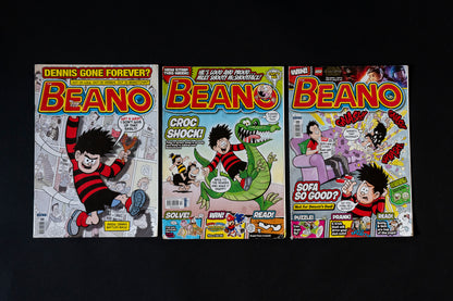 16 x Beano Comics, [2009 2011 2016 2017] Joblot / Bundle