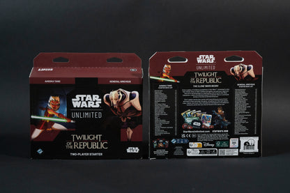 Star Wars: Unlimited Twilight of the Republic Two-Player Starter, New Sealed