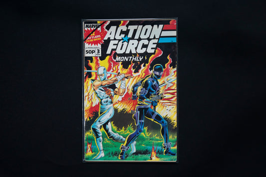 Action Force Monthly, #3, Marvel Comics, 1988