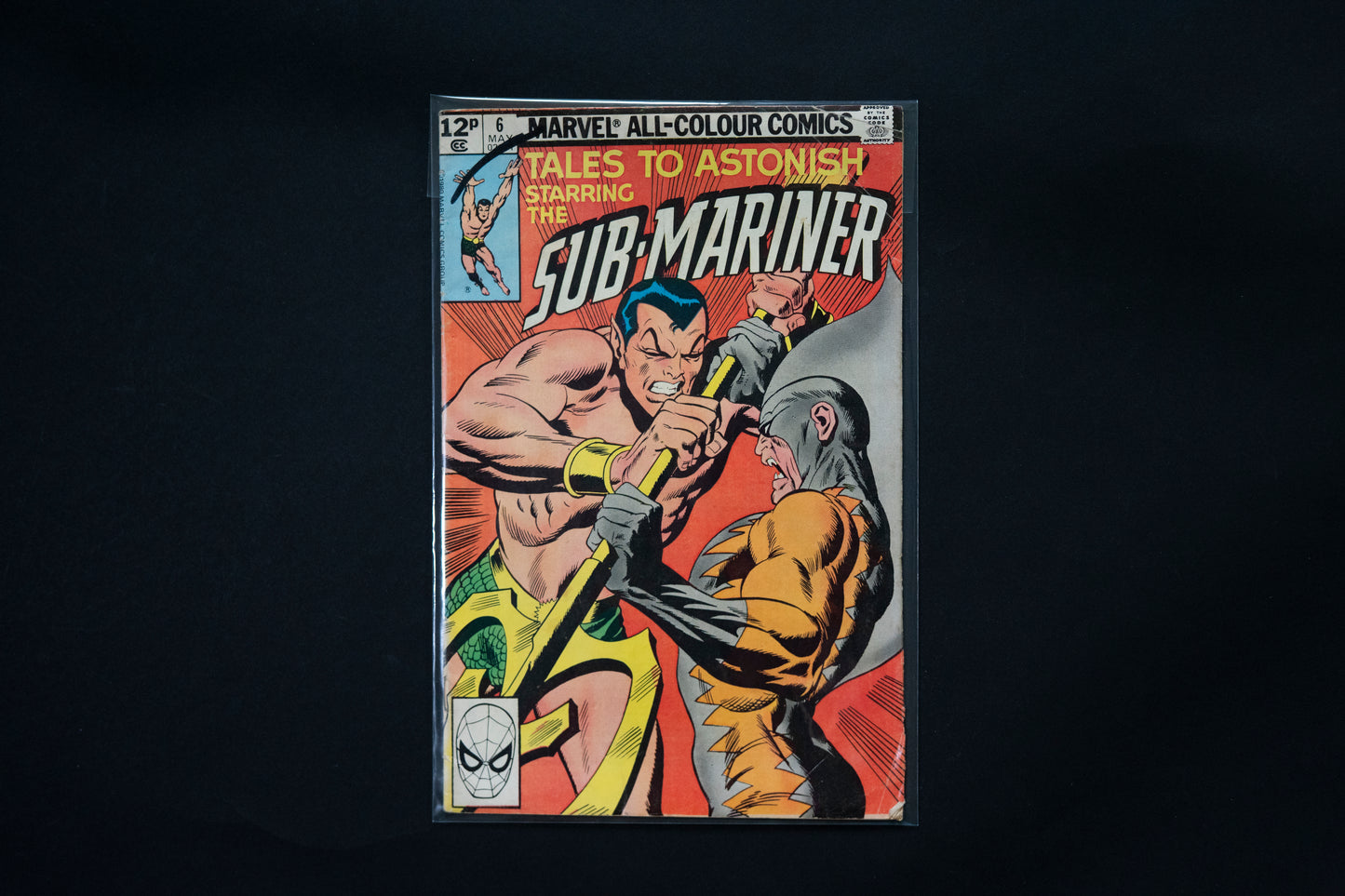 Tales to Astonish, Sub-Mariner, #6 Reprint, Marvel Comics, 1980