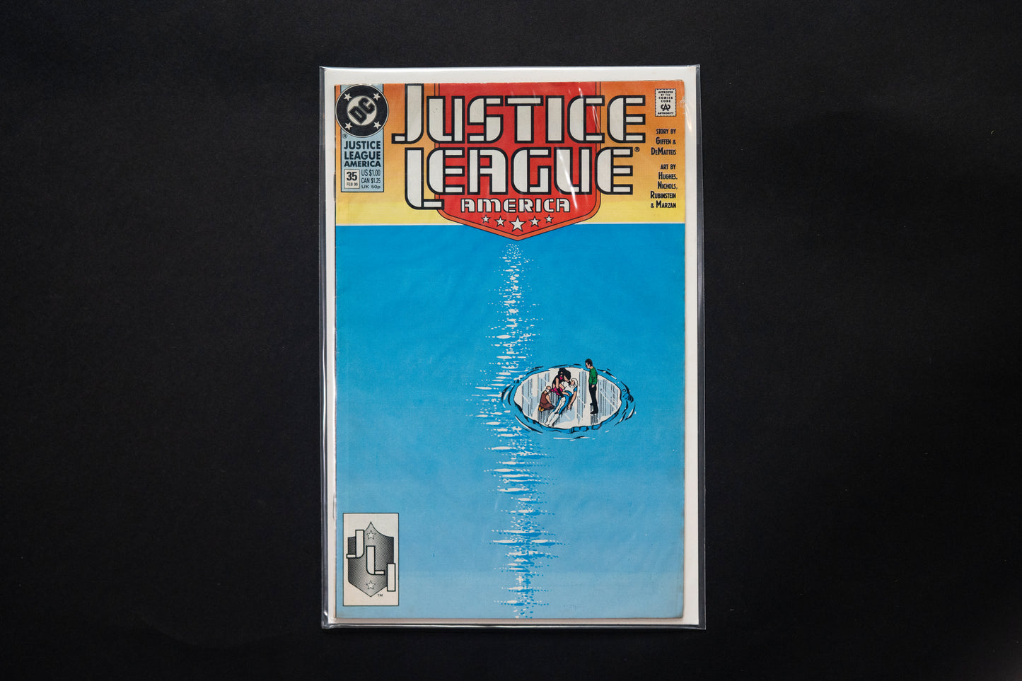 Justice League America, #35, DC Comics, 1990