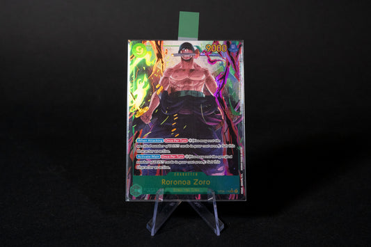 OP06-118, Roronoa Zoro, One Piece, Wings of the Captain, SEC Secret Rare Alternative Art, Ungraded, English