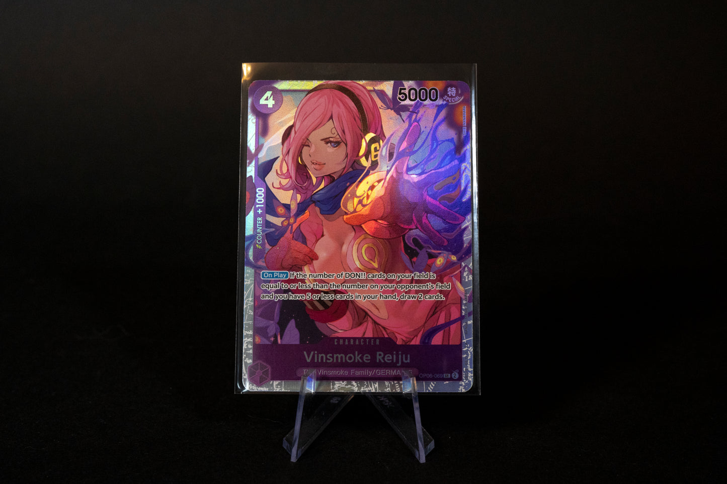 OP06-069, Vinsmoke Reiju, One Piece, Wings of the Captain, Super Rare, Ungraded, English