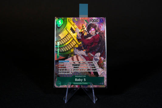 OP05-034, Baby 5, One Piece, Awakening of the New Era, Rare Alternative Art, Ungraded, English