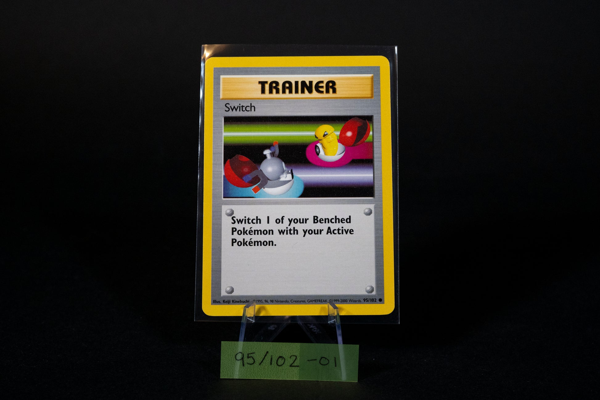 95/102, Switch, Pokemon, Base Set Unlimited, 1999-2000 (4th Print/UK P Tenrec Studios 95/102, Switch, Pokemon, Base Set Unlimited, 1999-2000 (4th Print/UK P Tenrec Studios