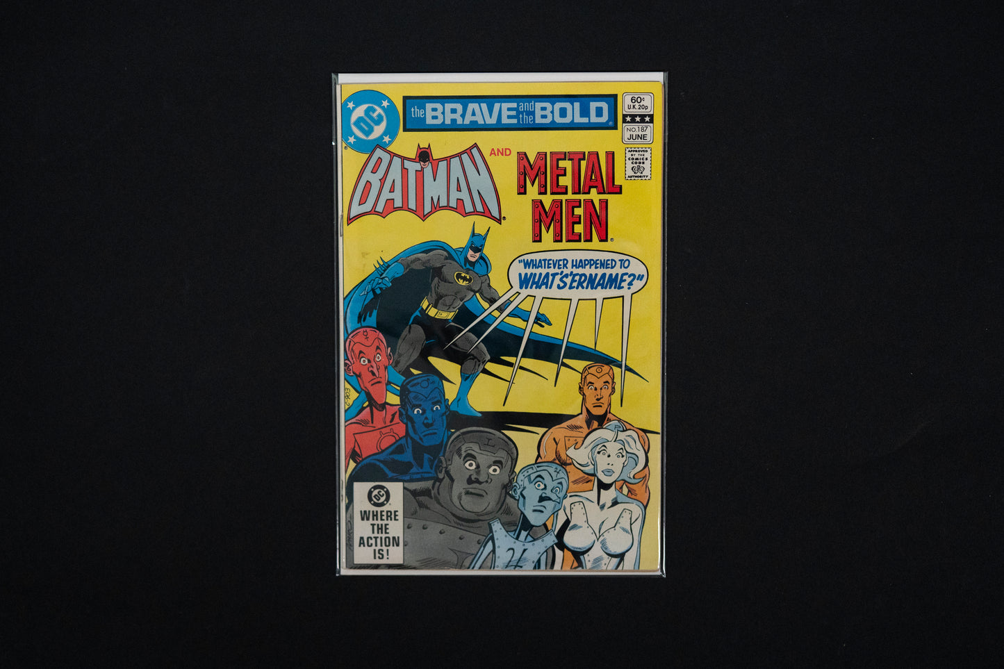 The Brave and the Bold, #187, (Batman and Metal Men) DC Comics, 1982