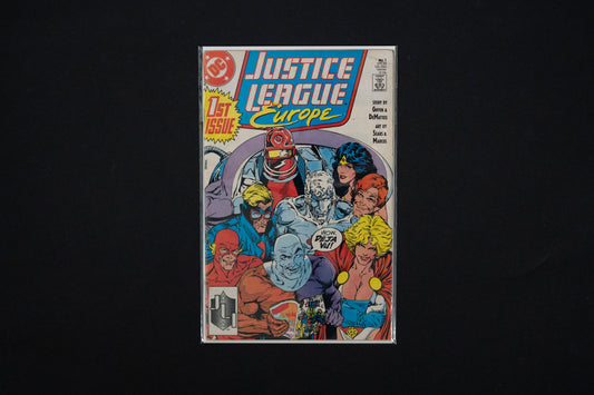 Justice League Europe, #1, DC Comics, 1989