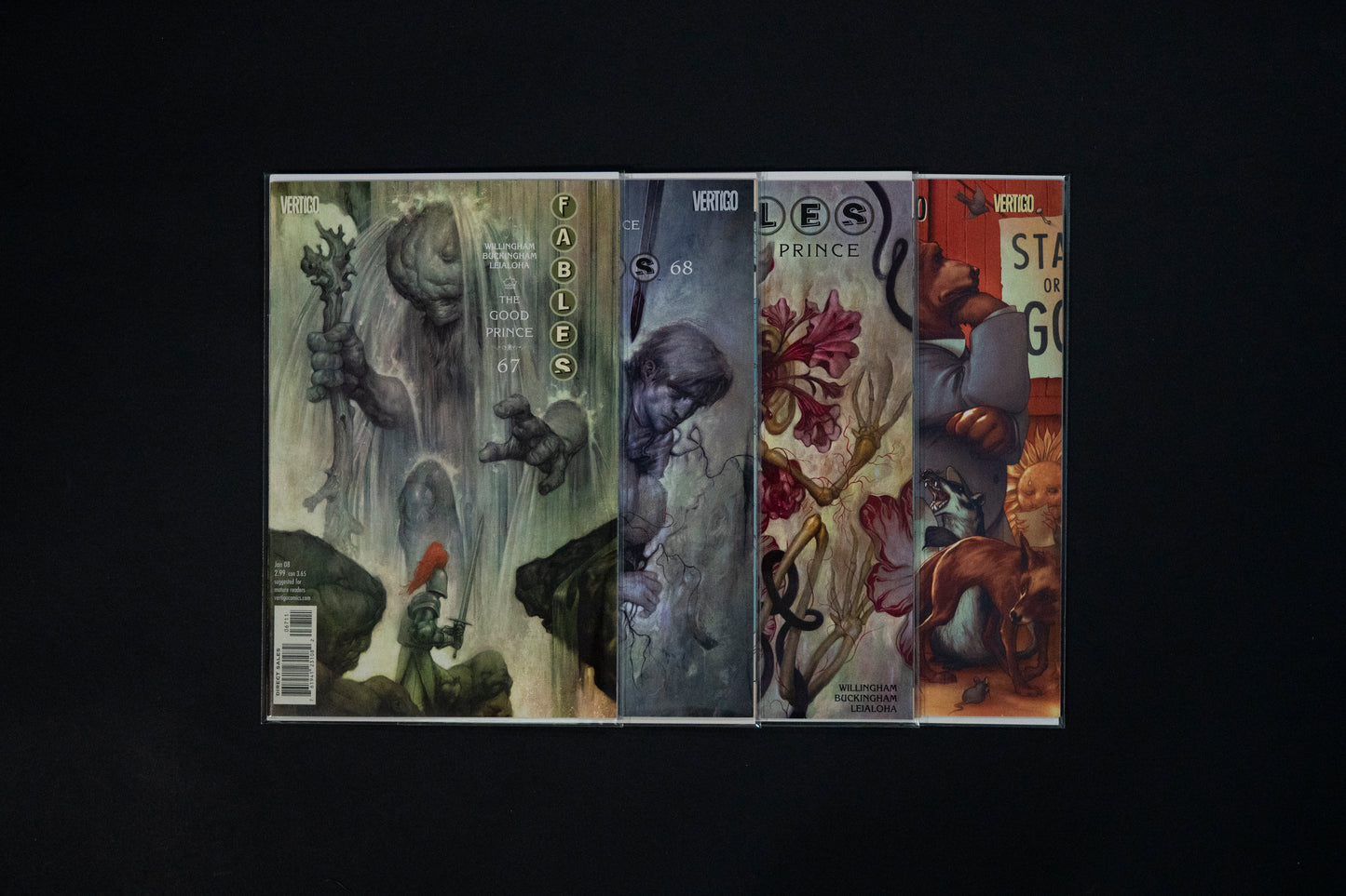 Fables, #67 68 69 & 70, Vertigo Comics, 2008