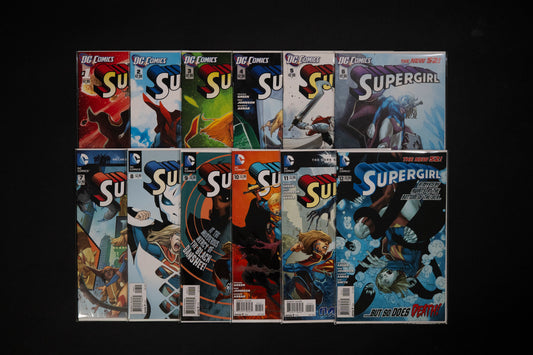 Supergirl, #1-12, DC Comics, 2011 - 2012