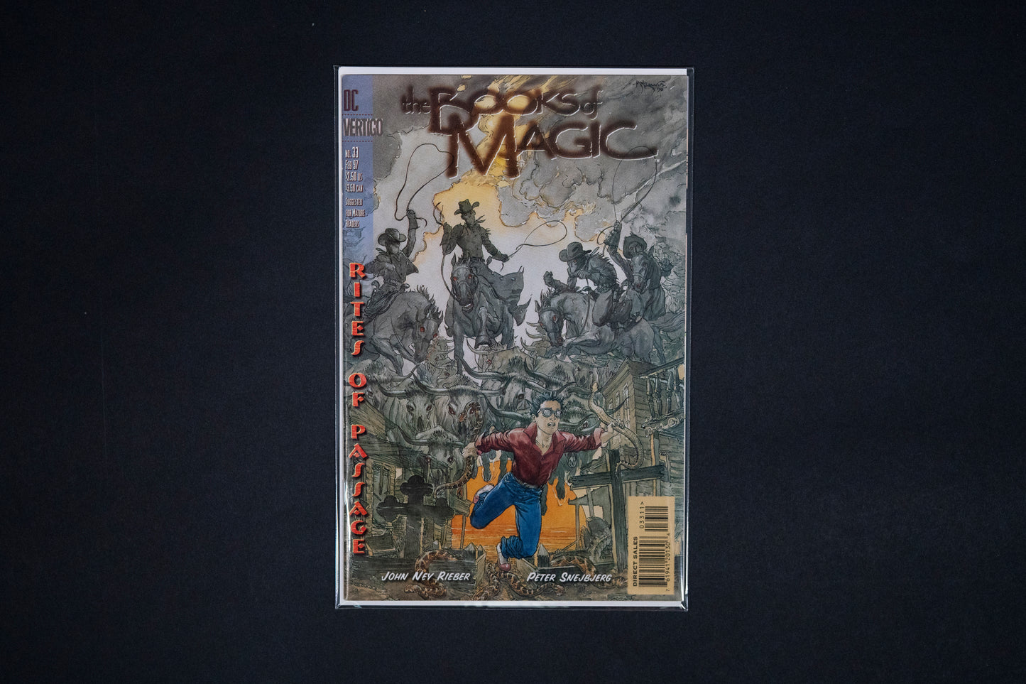 The Books of Magic, #33, Vertigo Comics, 1997