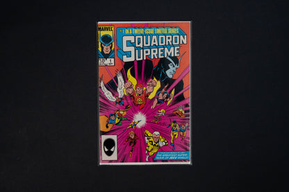 Squadron Supreme, #1 2 & 3, Marvel Comics, 1985