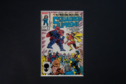 Squadron Supreme, #1 2 & 3, Marvel Comics, 1985