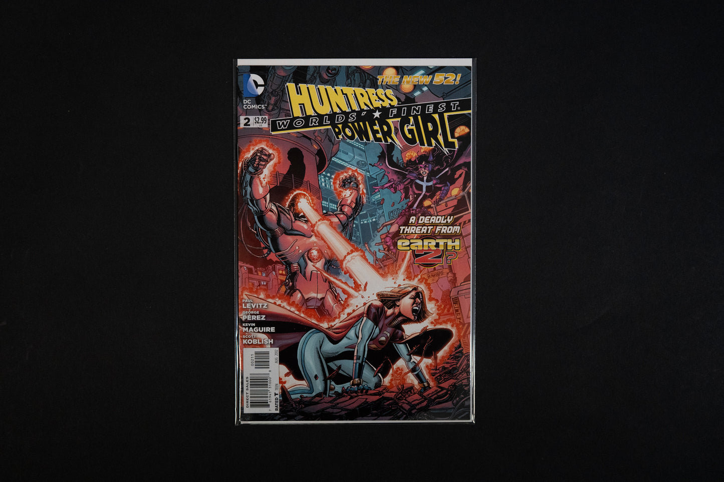 Worlds Finest, Huntress & Power Girl, #1 2 & 3, DC Comics, 2012
