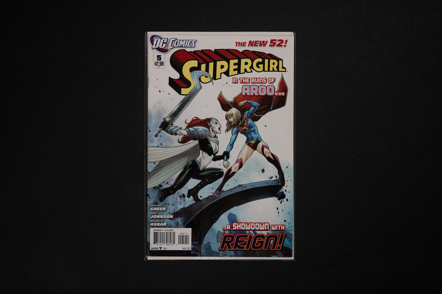 Supergirl, #1-12, DC Comics, 2011 - 2012