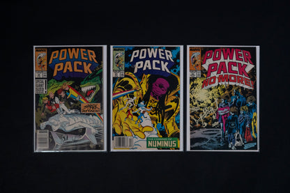 Power Pack, #50 51 & 52, Marvel Comics, 1989