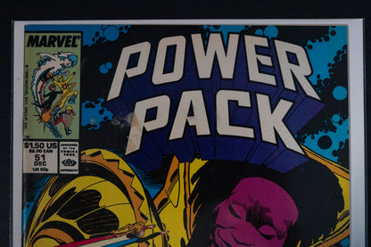 Power Pack, #50 51 & 52, Marvel Comics, 1989
