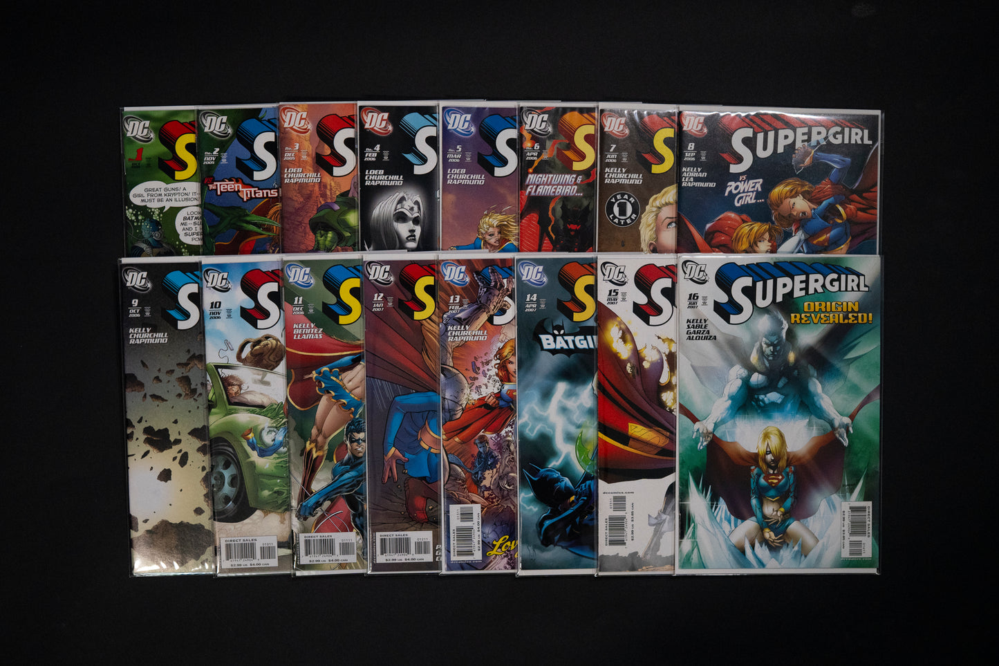 Supergirl, #1-16, DC Comics, 2005 - 2007