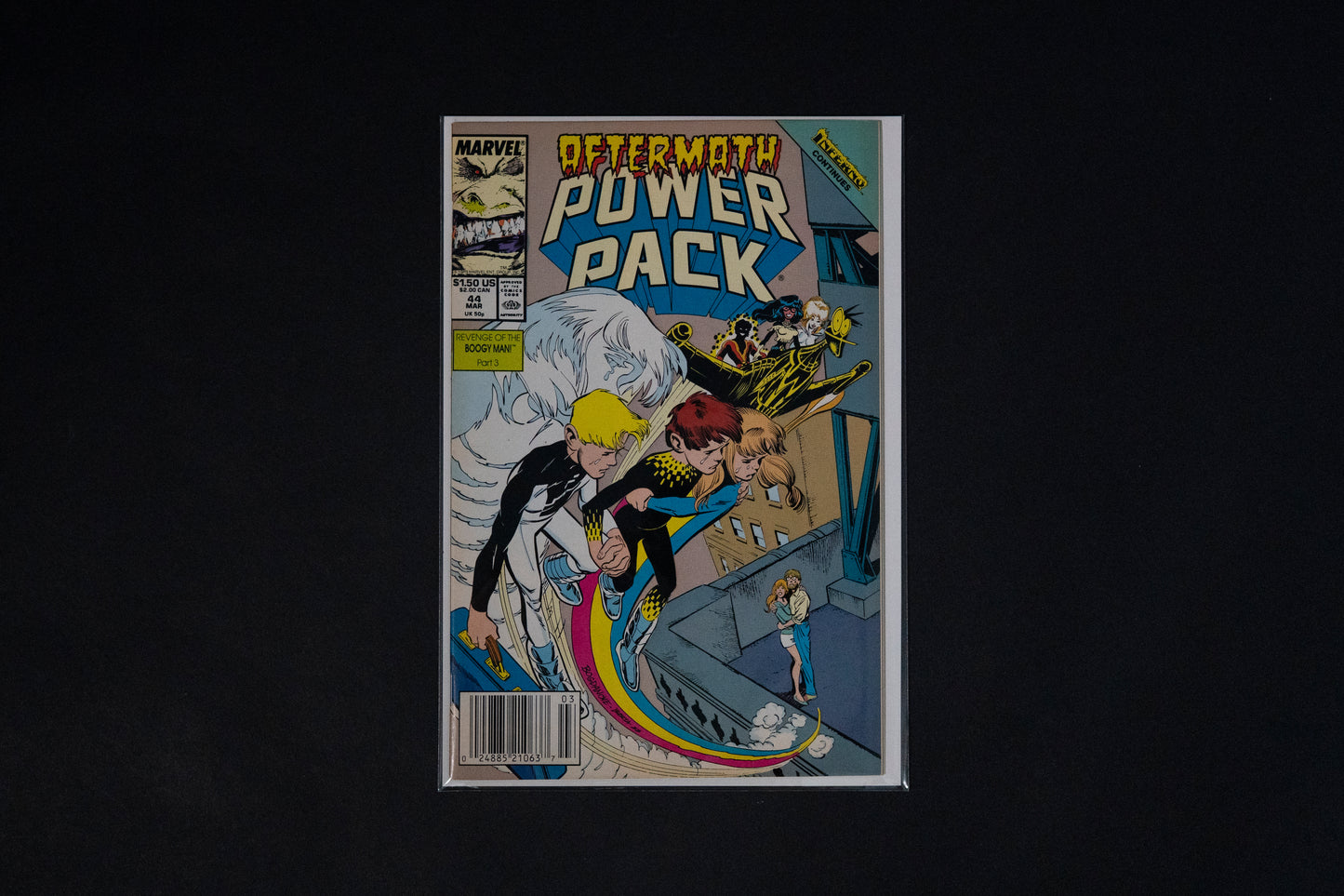 Power Pack, #44 45 46 47 & 48, Marvel Comics, 1989