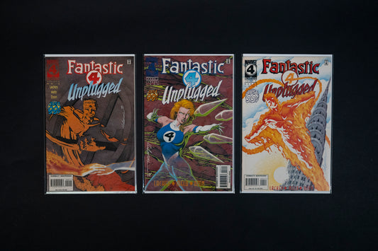 Fantastic 4 : Unplugged, #2 3 & 4, Marvel Comics, 1995 / 1996