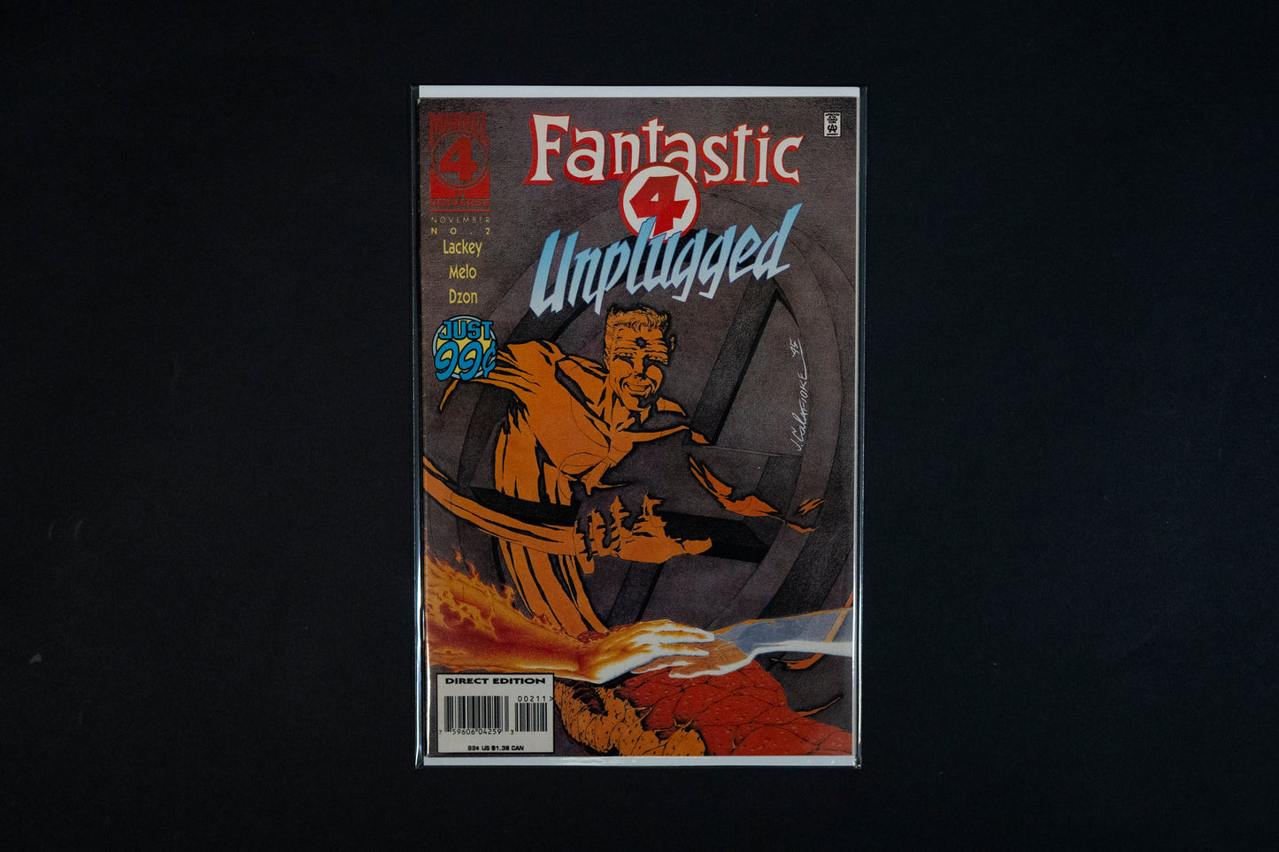 Fantastic 4 : Unplugged, #2 3 & 4, Marvel Comics, 1995 / 1996