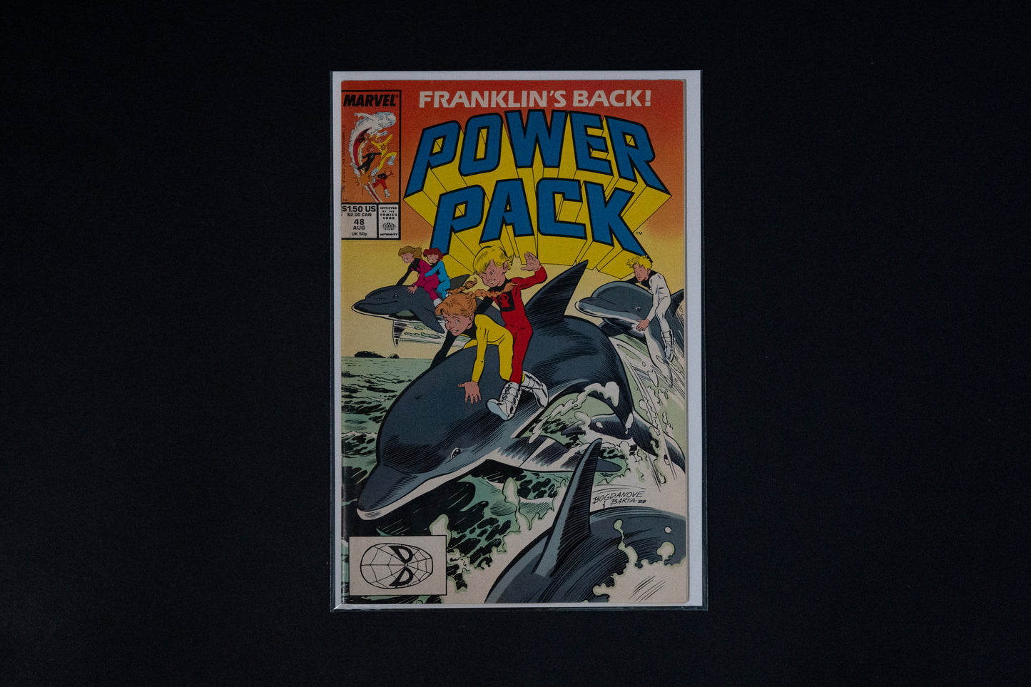 Power Pack, #44 45 46 47 & 48, Marvel Comics, 1989