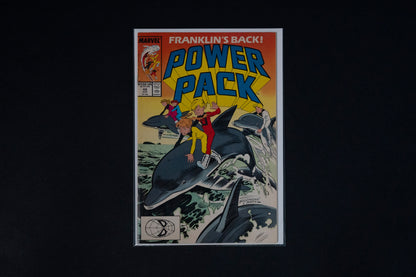 Power Pack, #44 45 46 47 & 48, Marvel Comics, 1989