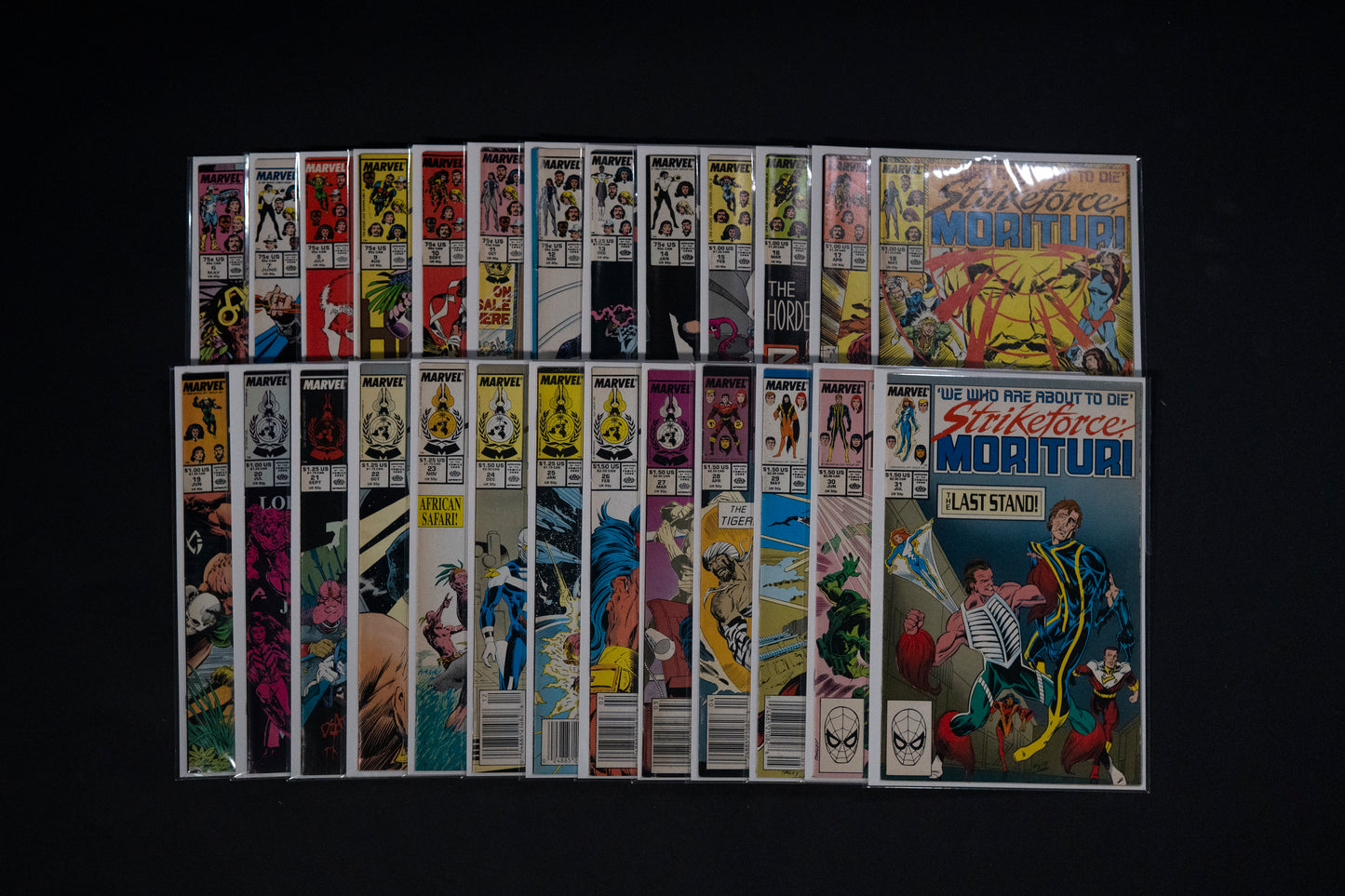 Strikeforce Morituri, #6-31 Marvel Comics, 1987 - 1989