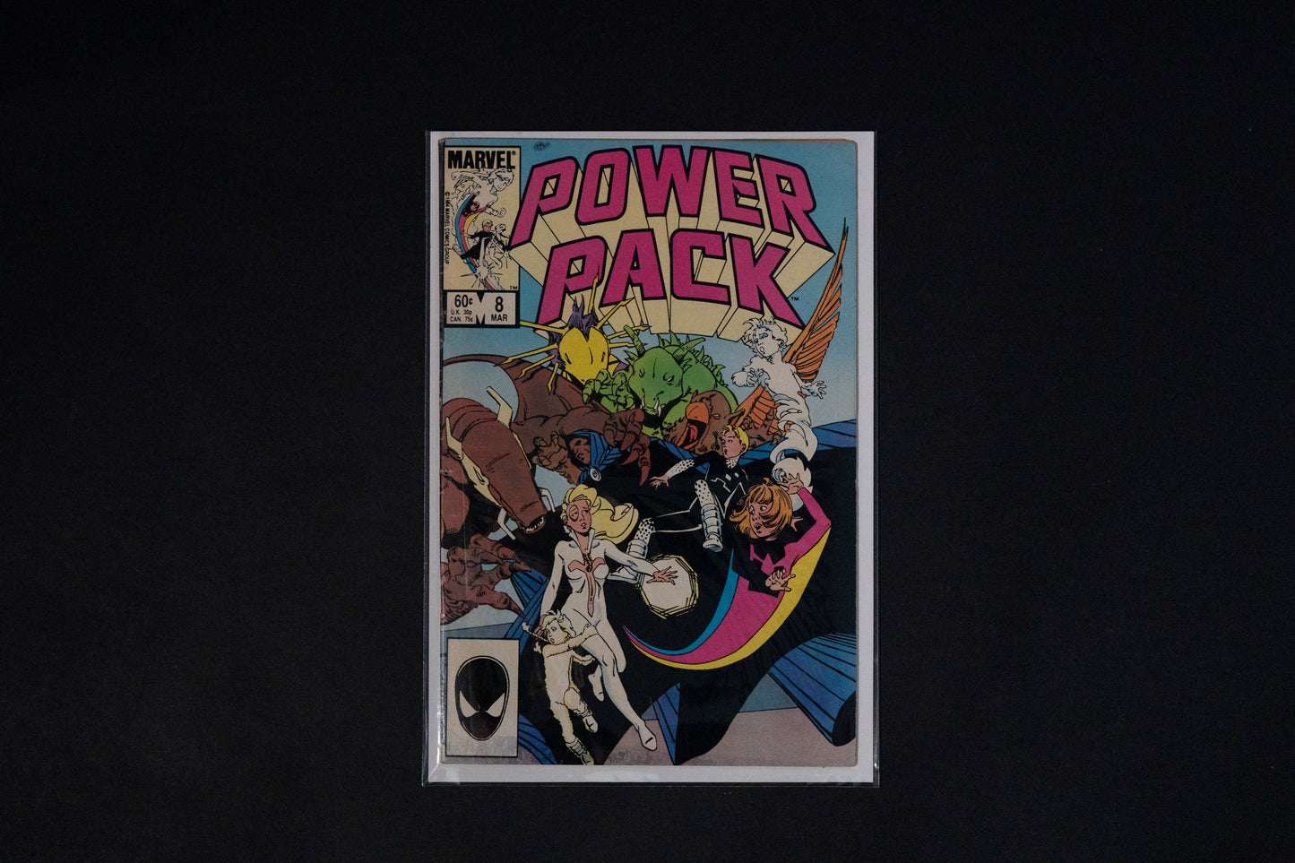Power Pack, #8 9 10 11 12 & 13, Marvel Comics, 1985