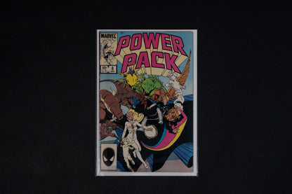 Power Pack, #8 9 10 11 12 & 13, Marvel Comics, 1985