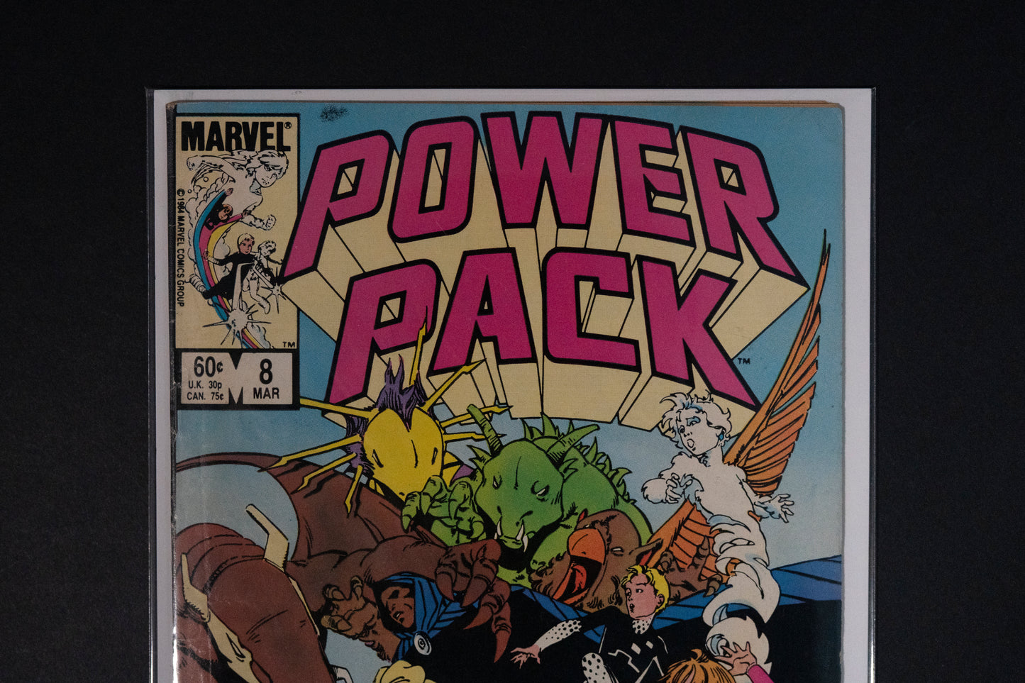 Power Pack, #8 9 10 11 12 & 13, Marvel Comics, 1985
