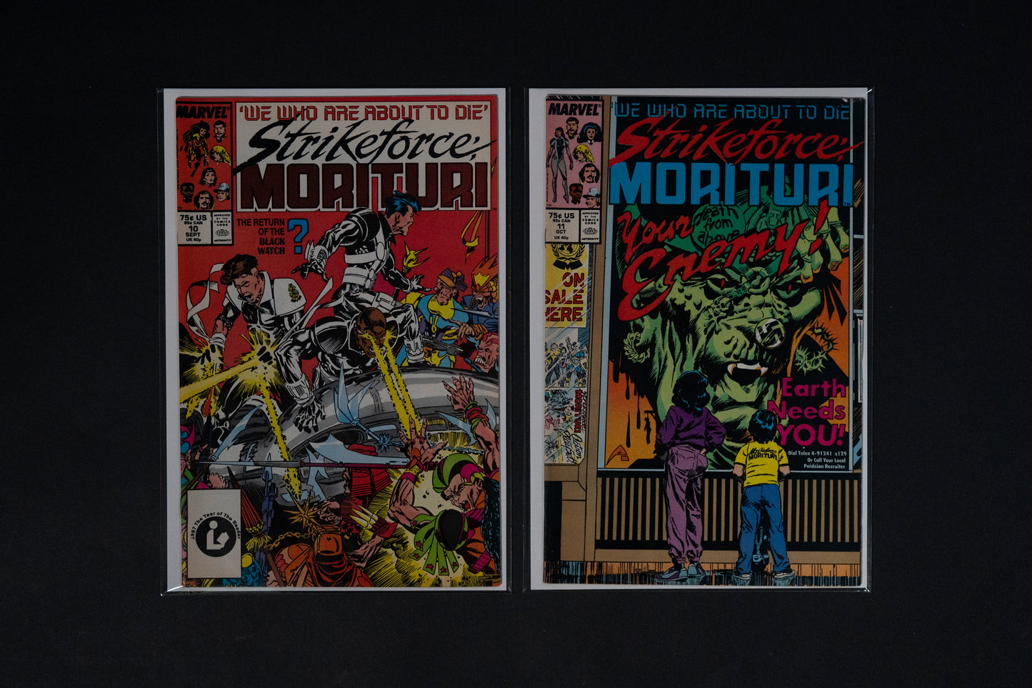 Strikeforce Morituri, #6-31 Marvel Comics, 1987 - 1989