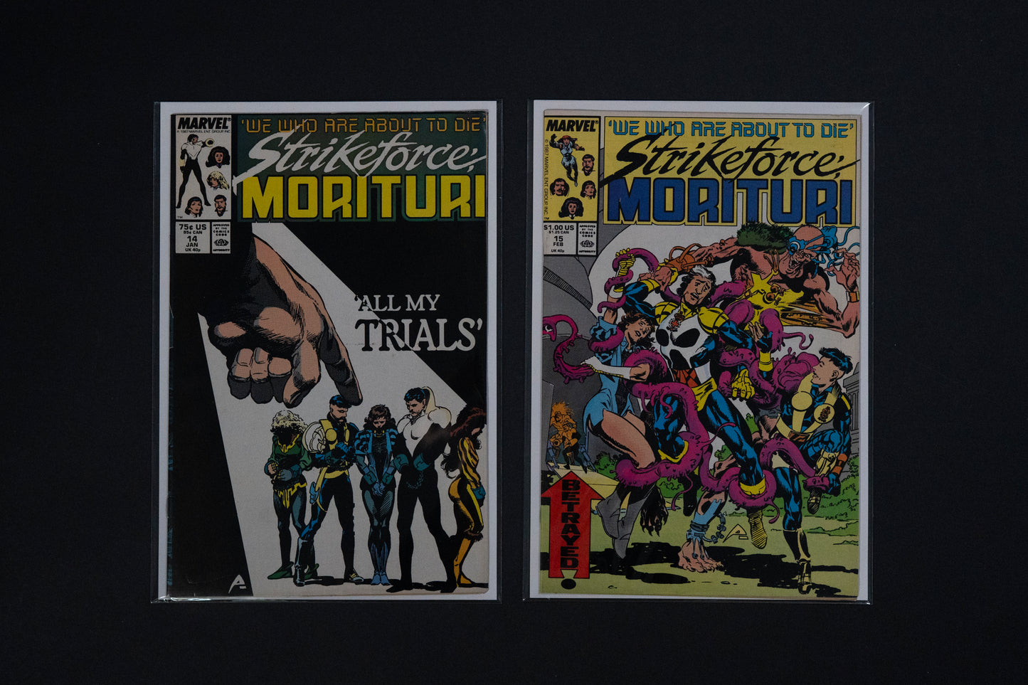 Strikeforce Morituri, #6-31 Marvel Comics, 1987 - 1989