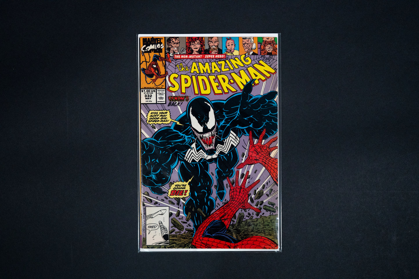 The Amazing Spider-man, #332, Marvel Comics, 1990