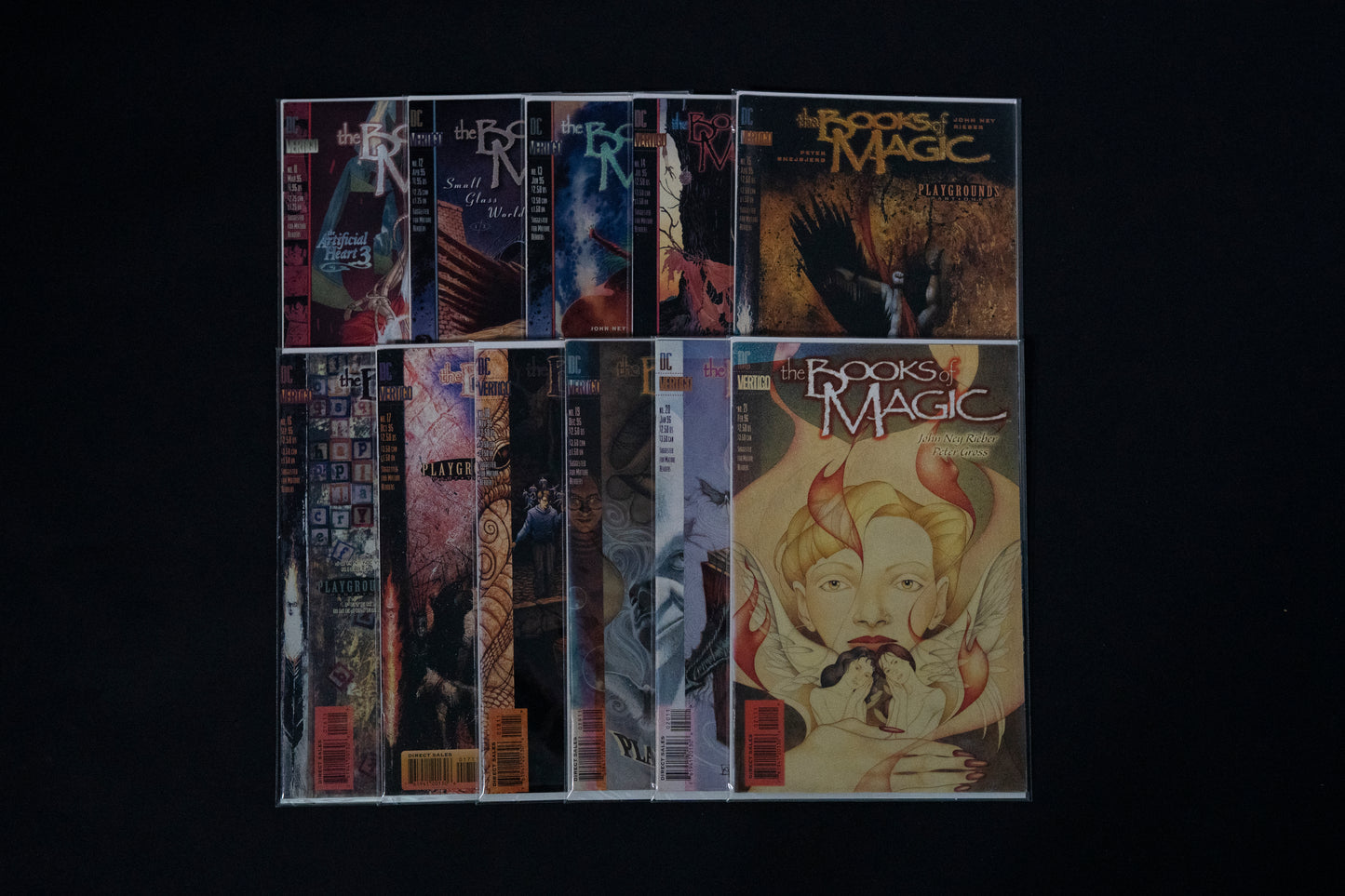 The Books of Magic, #11 - 21, Vertigo Comics, 1995 - 1996
