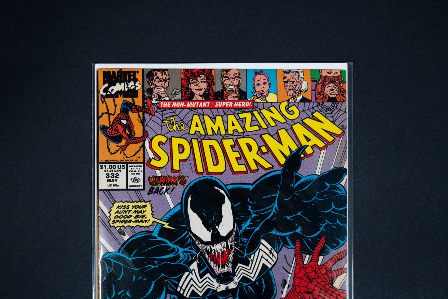 The Amazing Spider-man, #332, Marvel Comics, 1990
