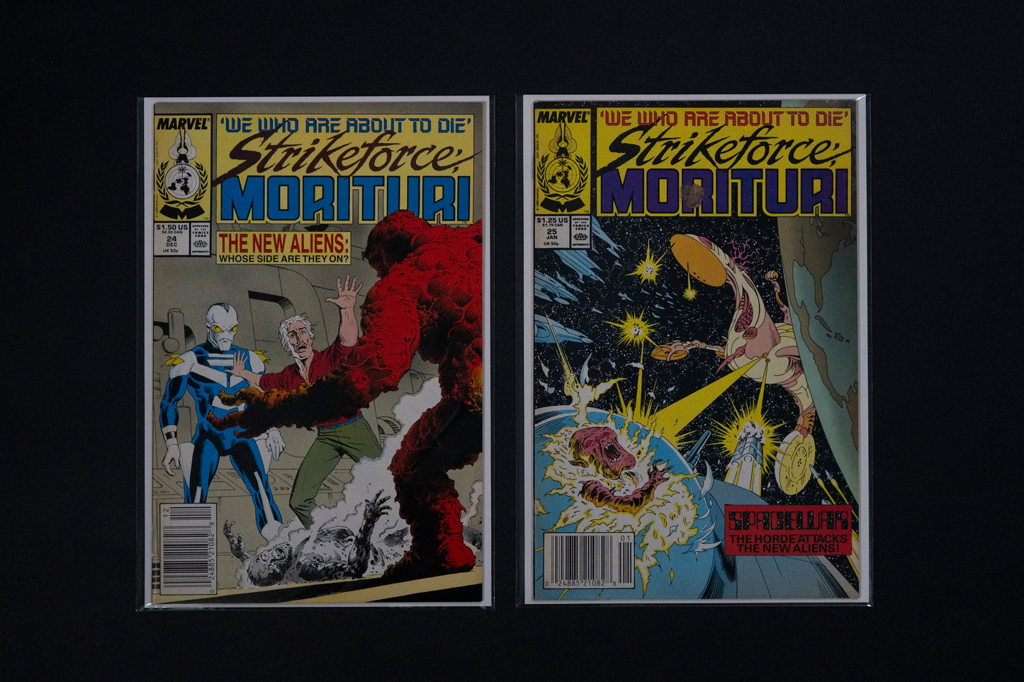 Strikeforce Morituri, #6-31 Marvel Comics, 1987 - 1989